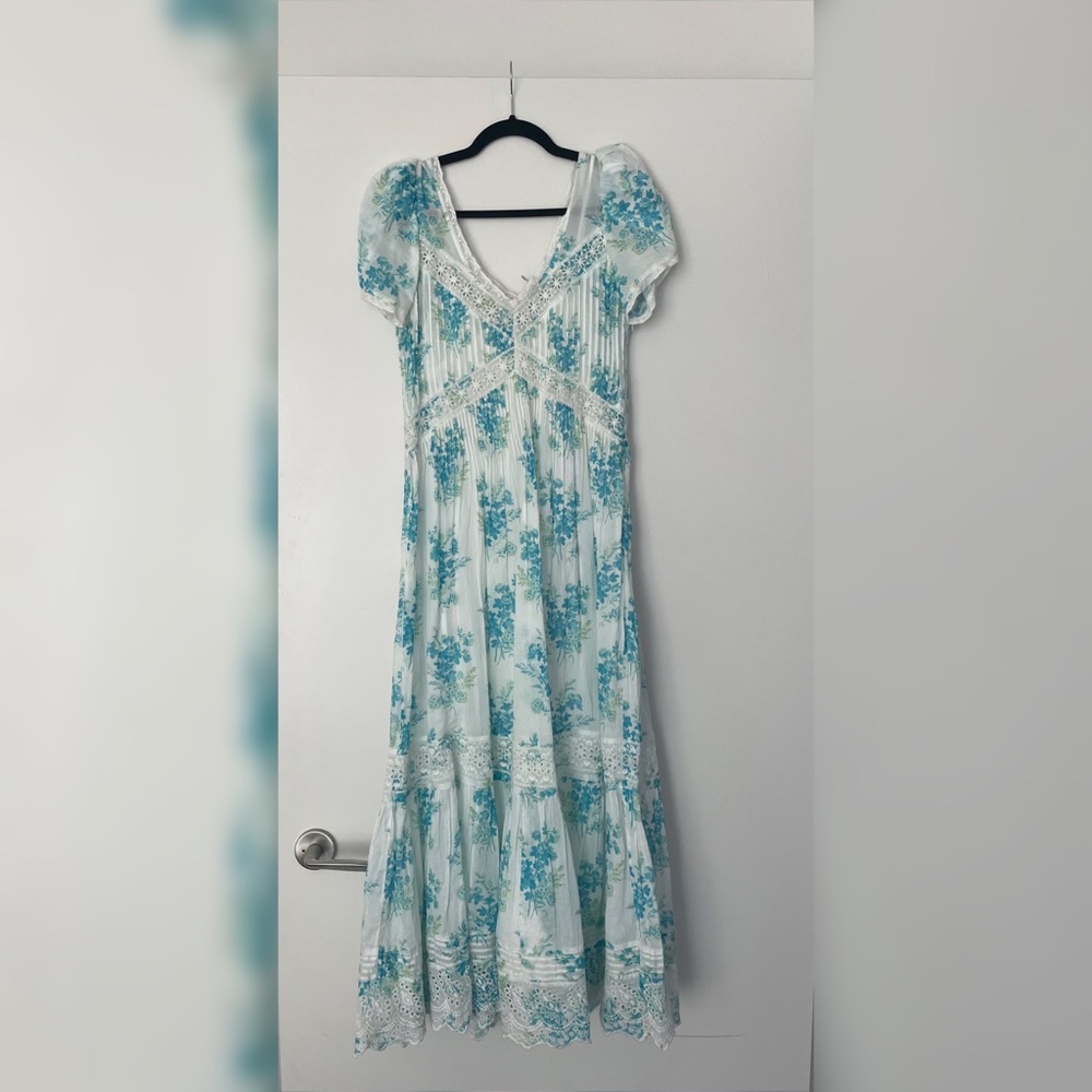 NWT Galil Midi Dress in Blue